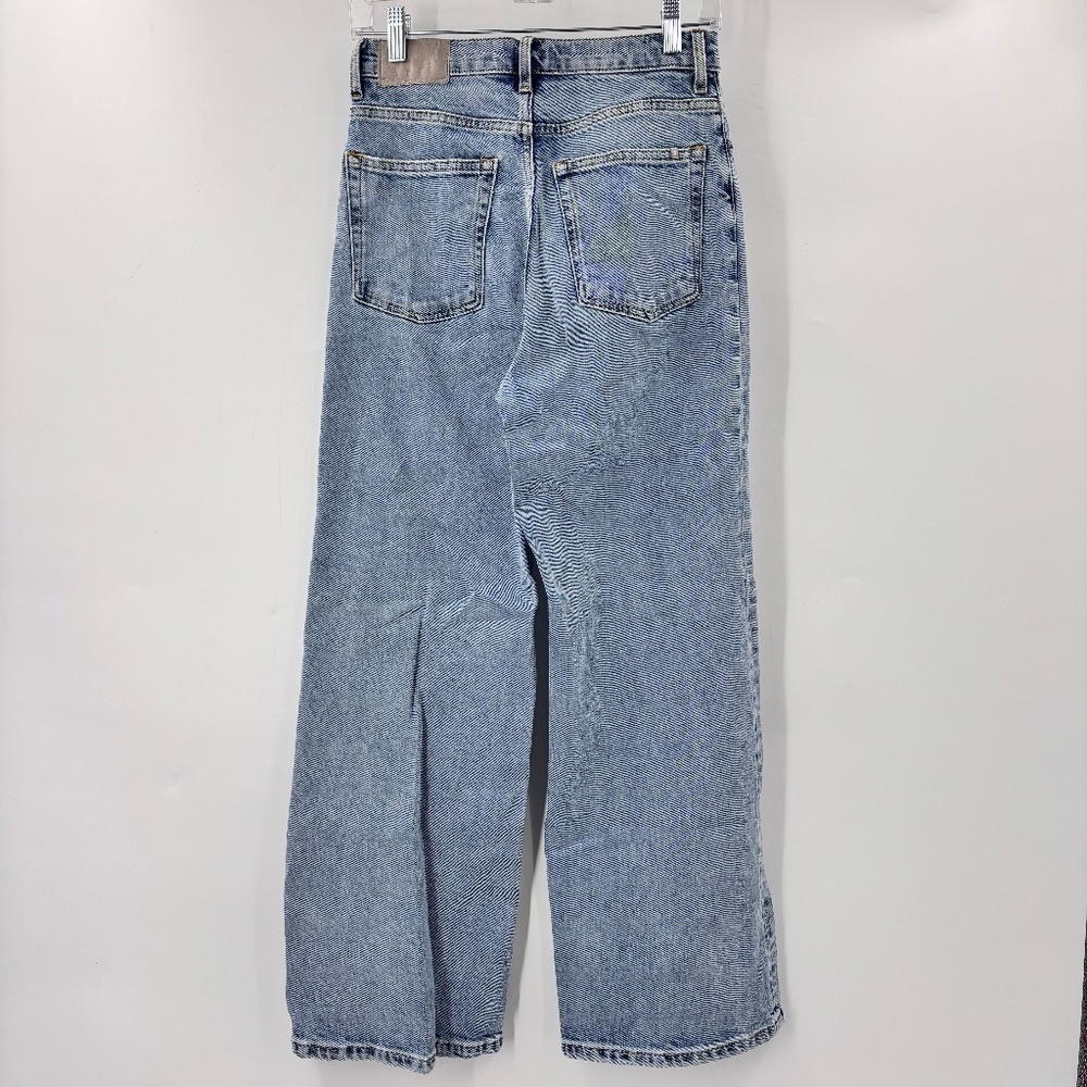 Everlane The Way High Wide Leg Flare Jeans Size 25 - Picture 8 of 8